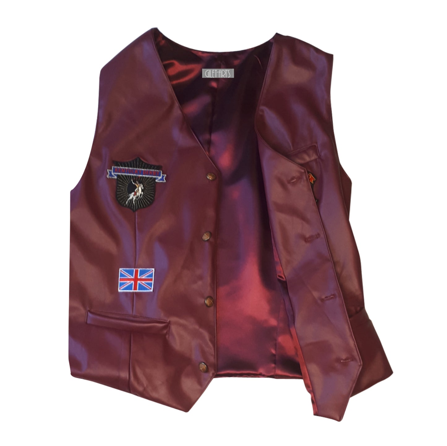 Gilet da uomo eco pelle